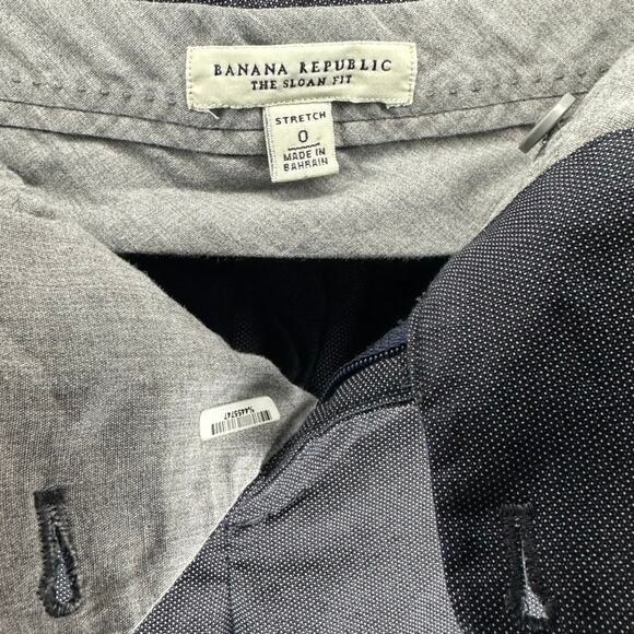 Banana Republic Gray dotted Slacks Pants 0 - Picture 3 of 3